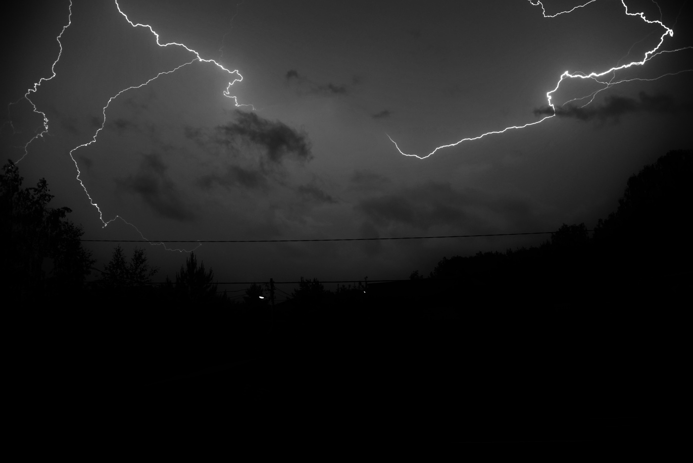 "Гроза была признанием в любви ..."