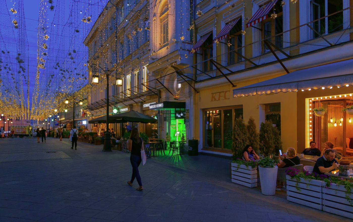 На улицах Москвы