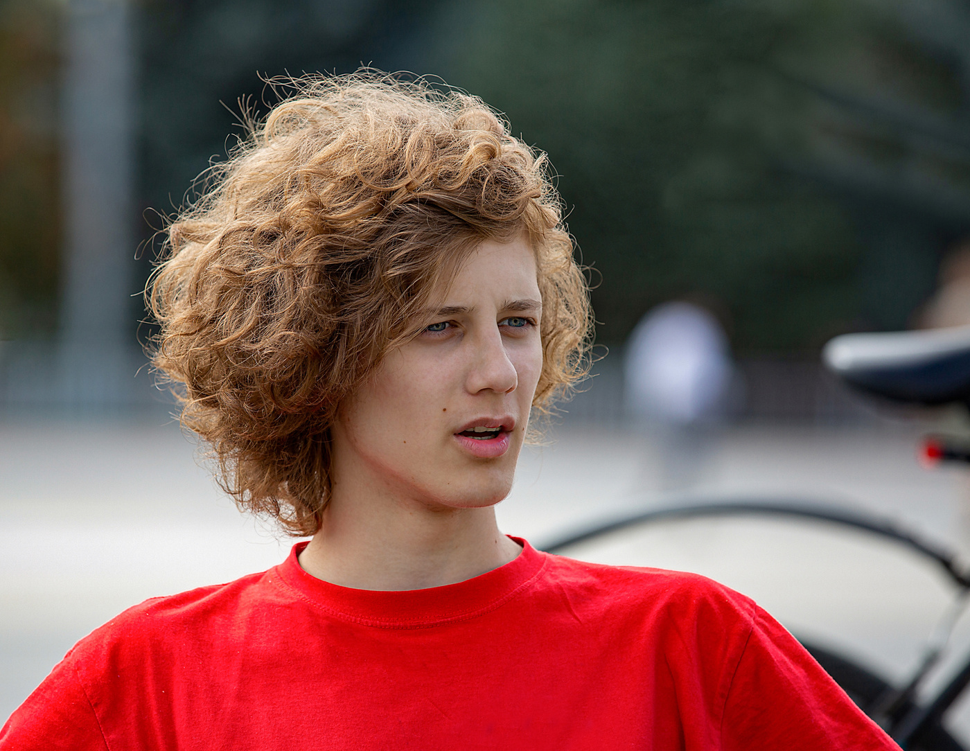 День города. Юноша.