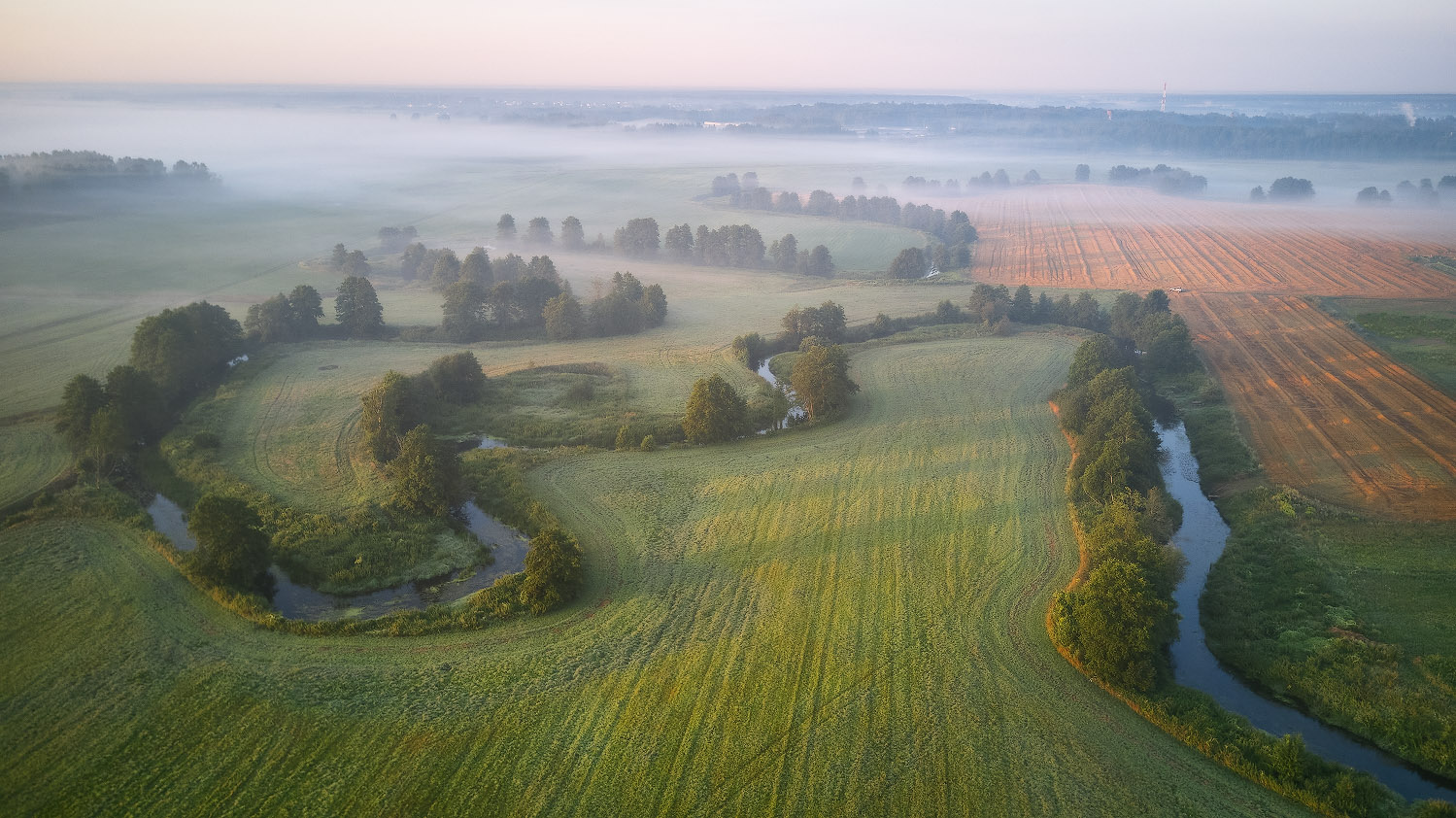Утро на Усе под занавес июля
