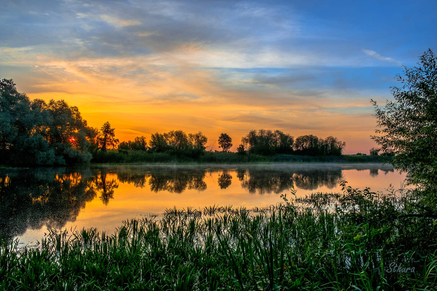 На озере Малое Нечаево.