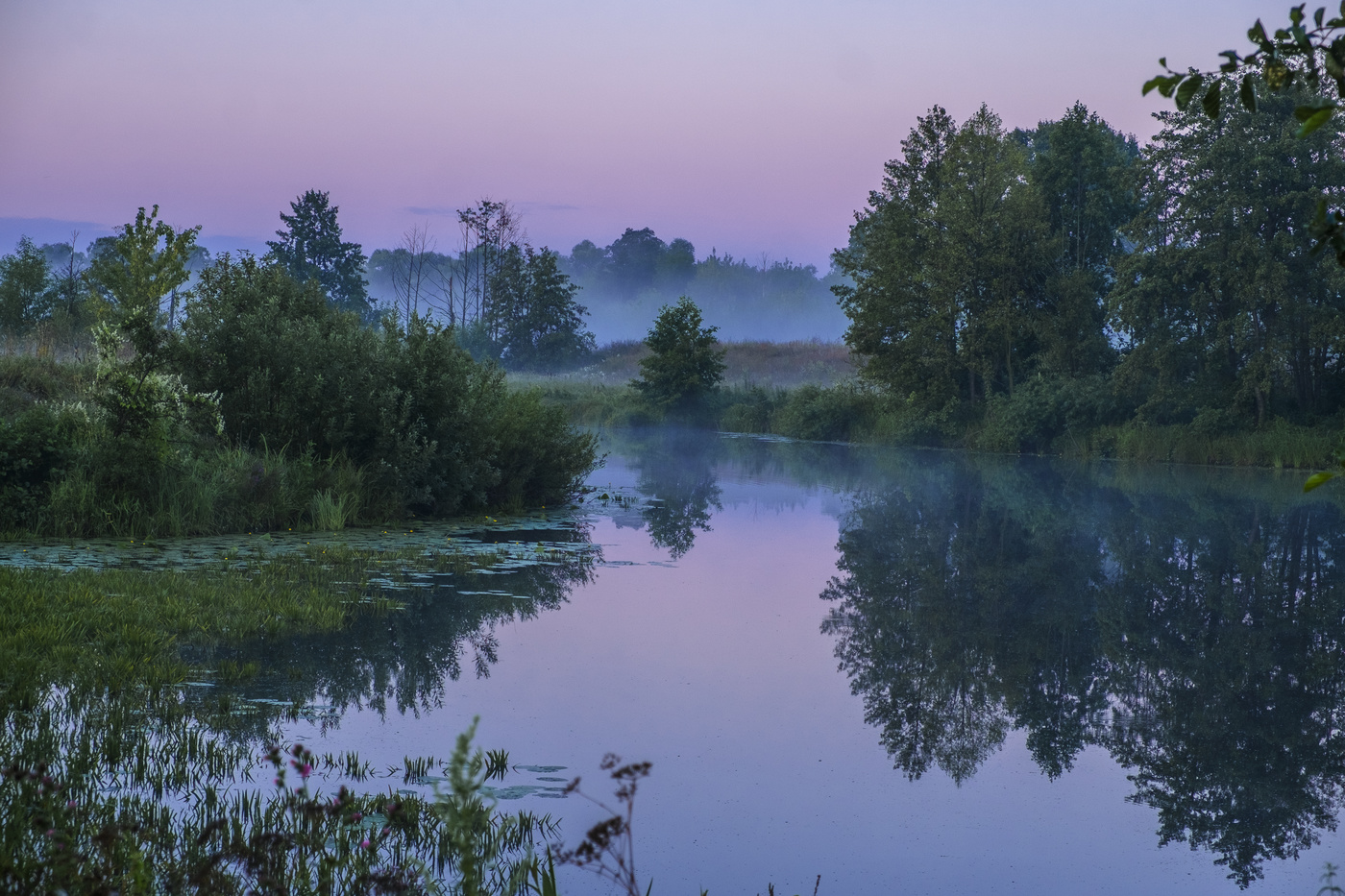 Утренний пейзаж.