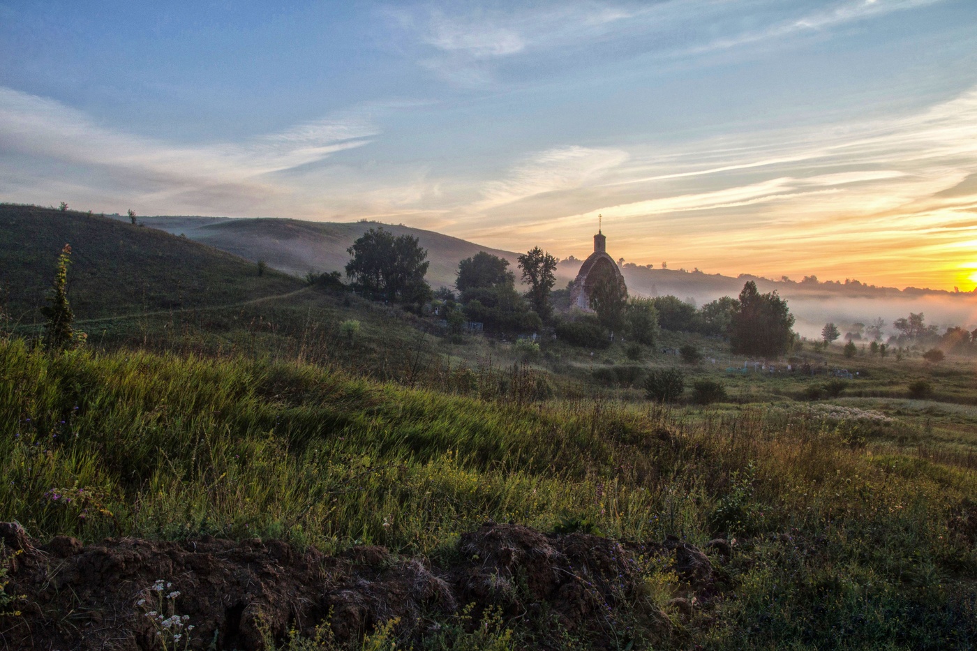 Рассвет в Маслово