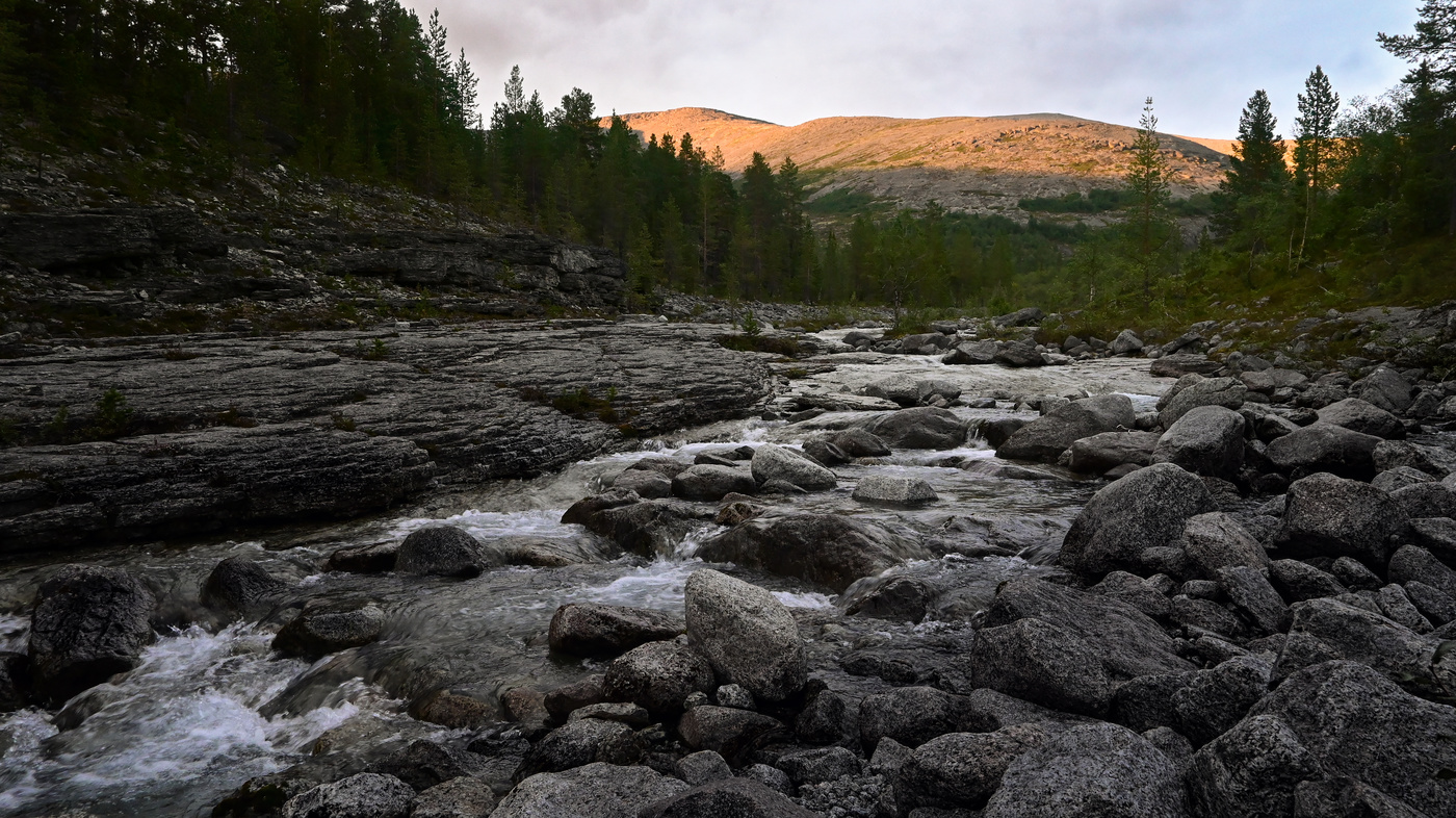 Июльский вечер в Хибинах