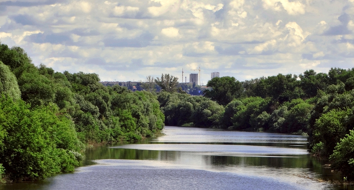 Над рекой, над Окой