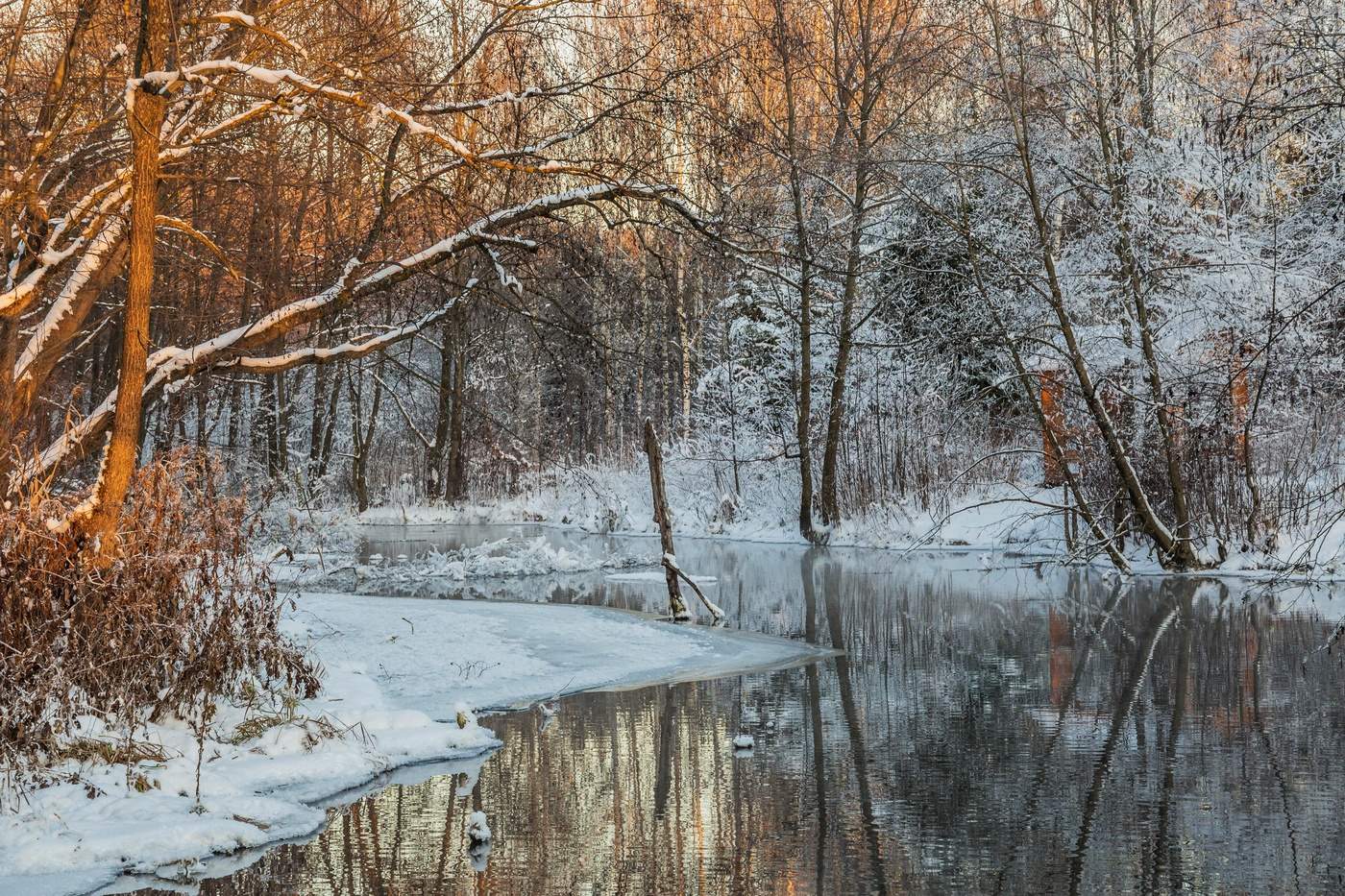 озеро Проточное голубое