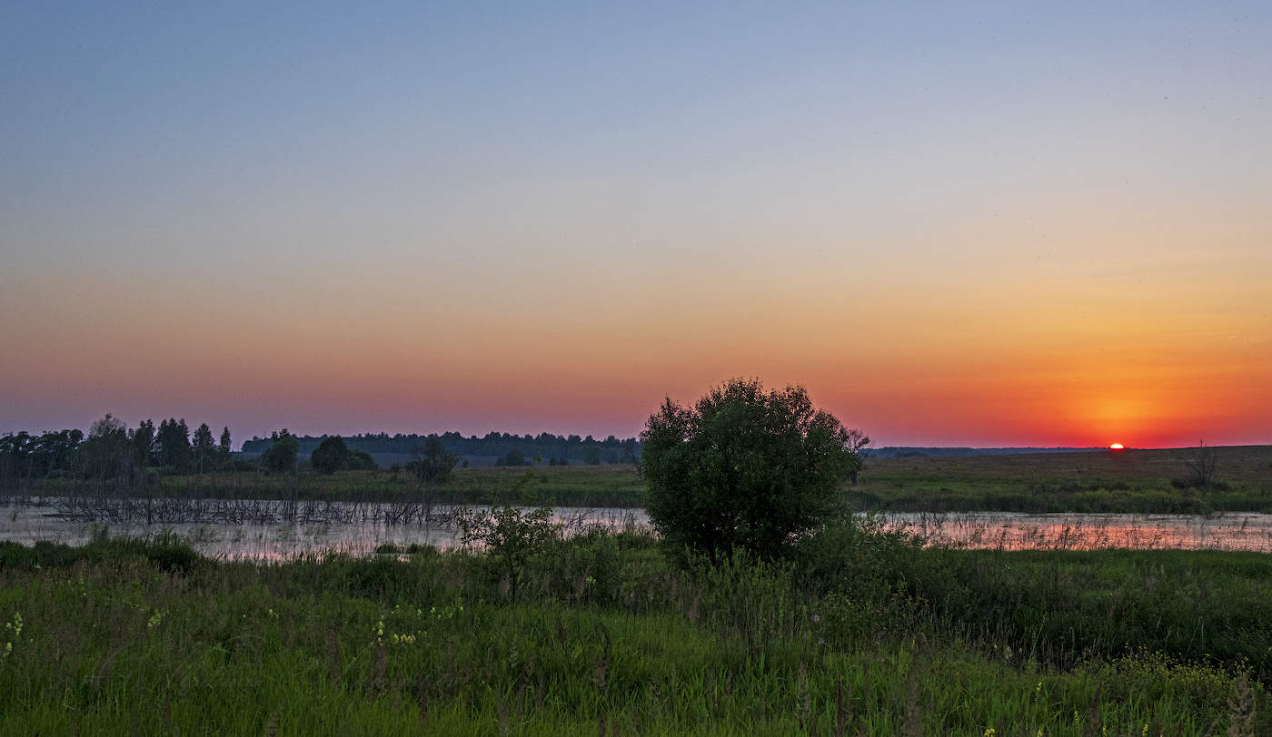Коснулось солнце земли