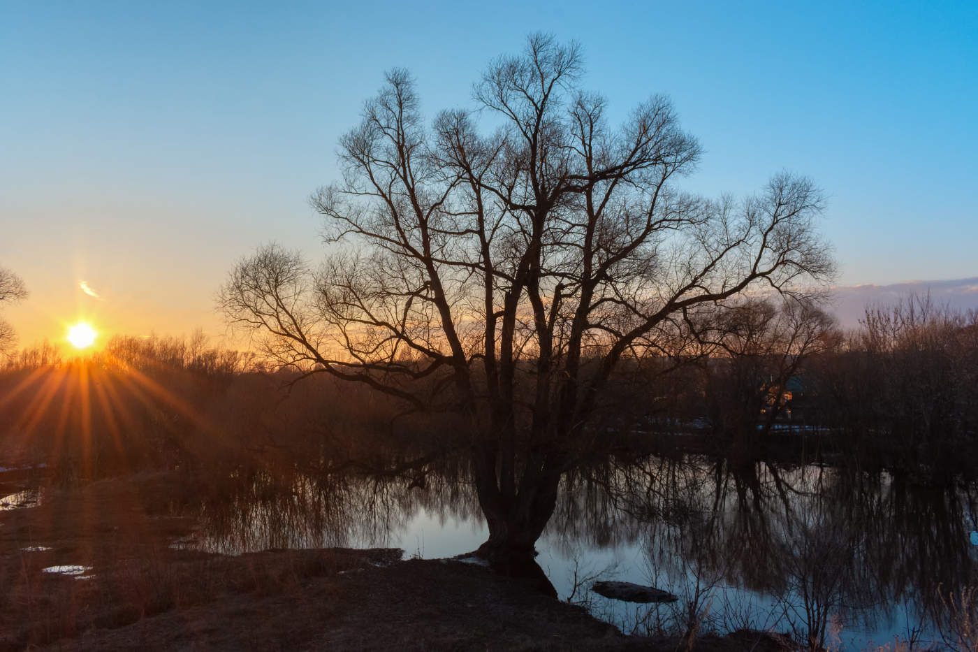 Прикосновение солнца...