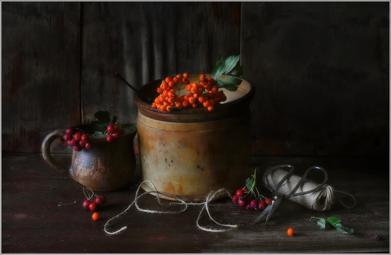 .... Рябина ..... ( серия работ )