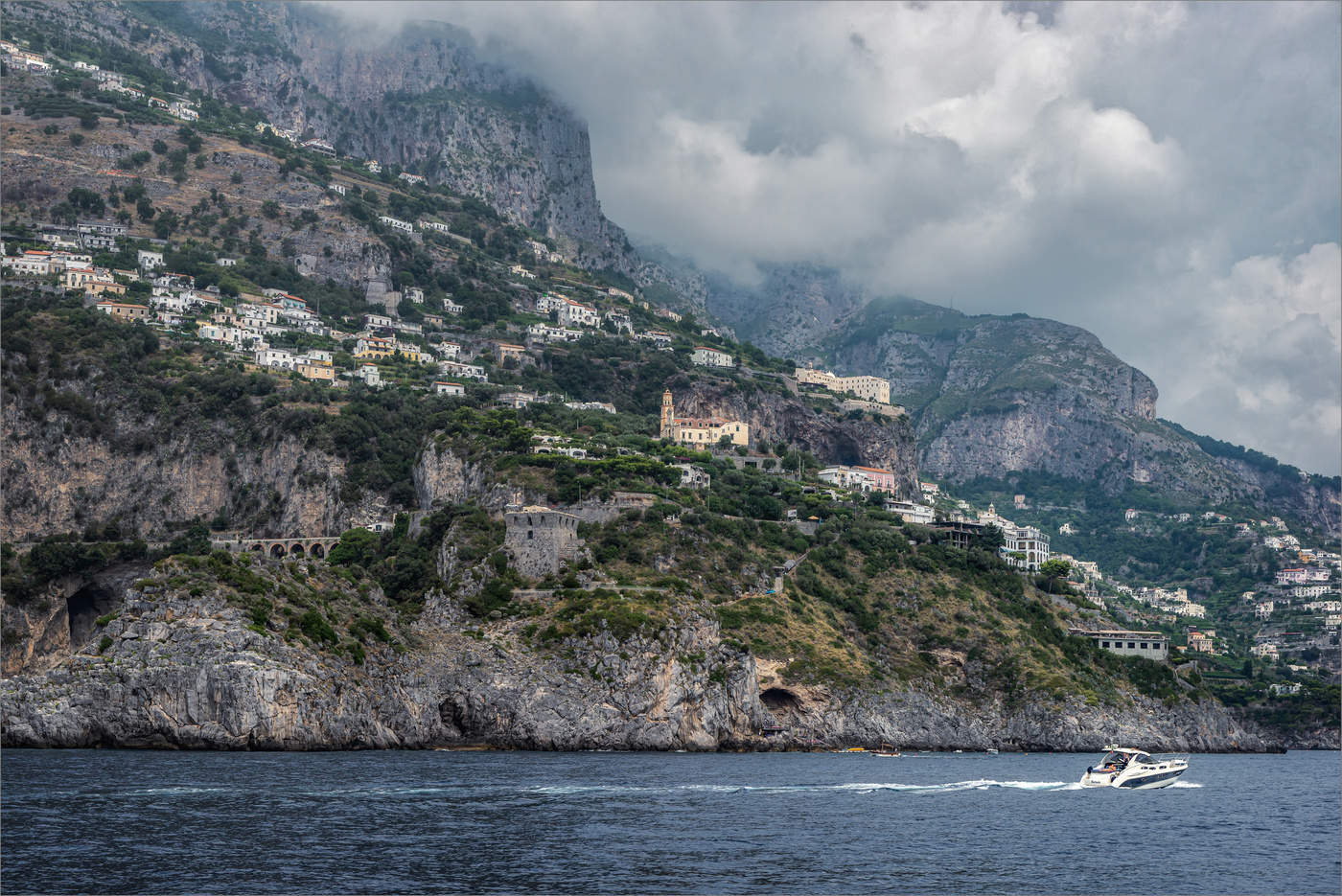 Вдоль Амальфийского побережья