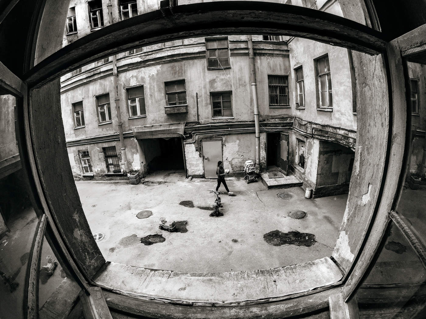 Вид из окна