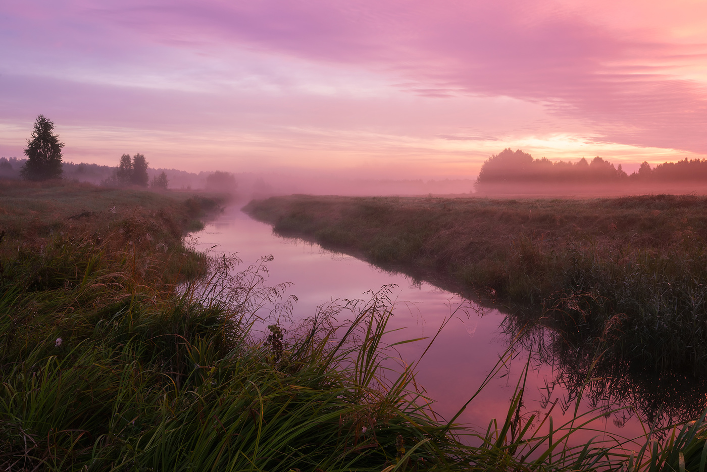 Рассветное время августа