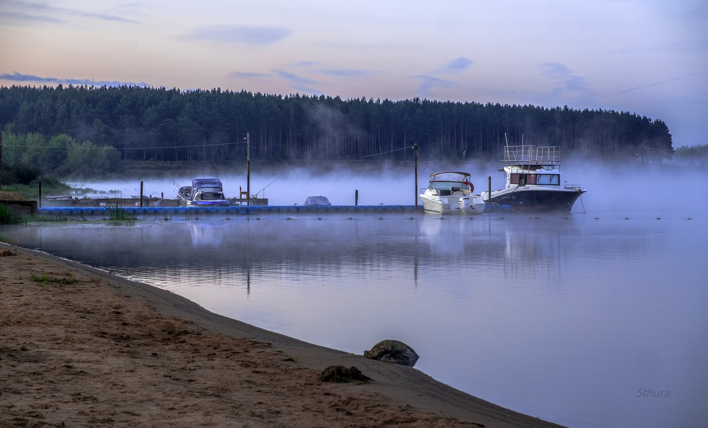 Сонный причал.