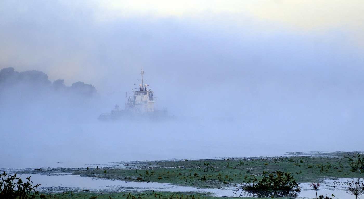 Ушёл в туман.