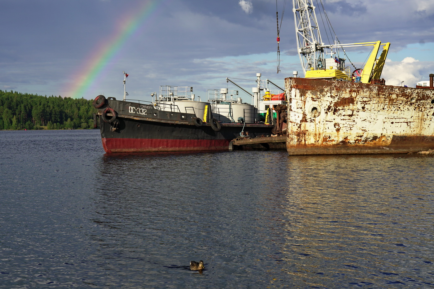 Вечер на рейде