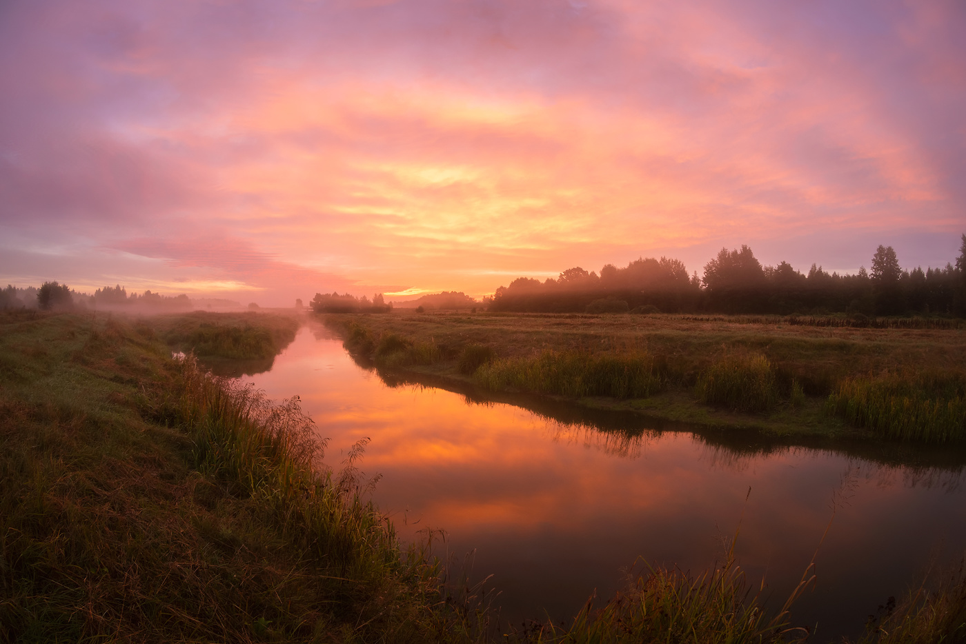 Загорался рассвет