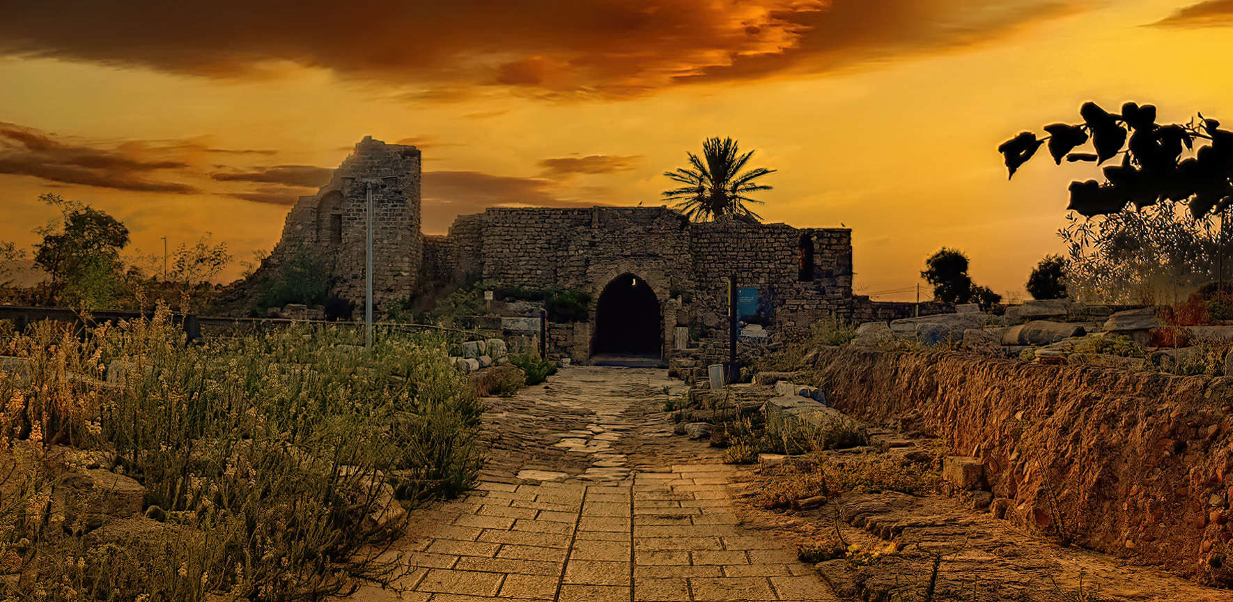 Рассвет в Кейсарии