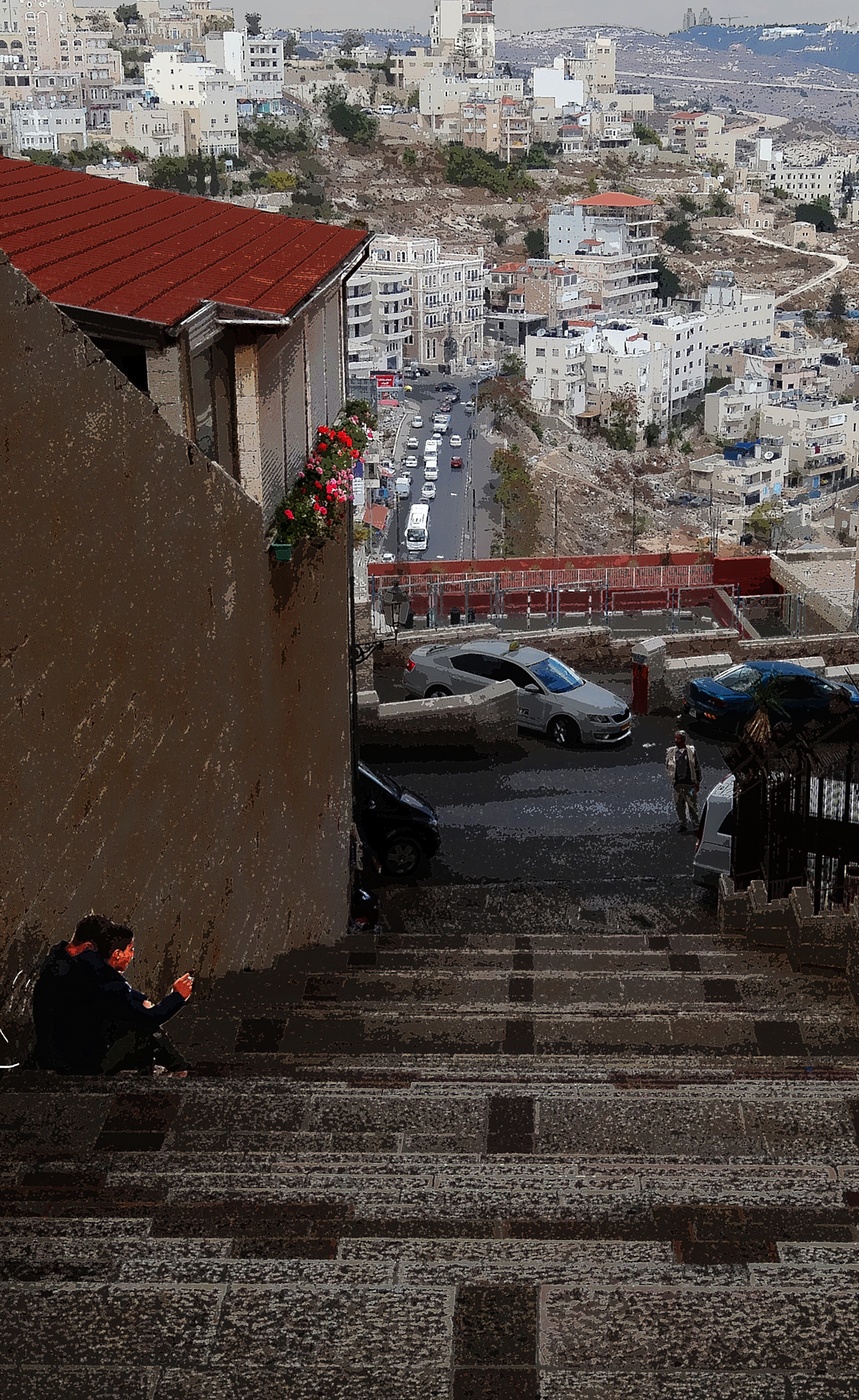 Крутой спуск