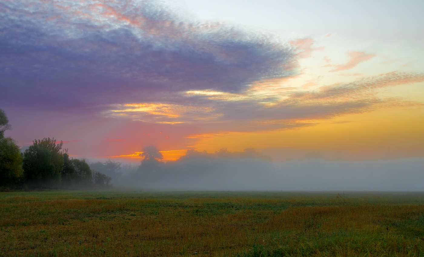Краски рассвета.