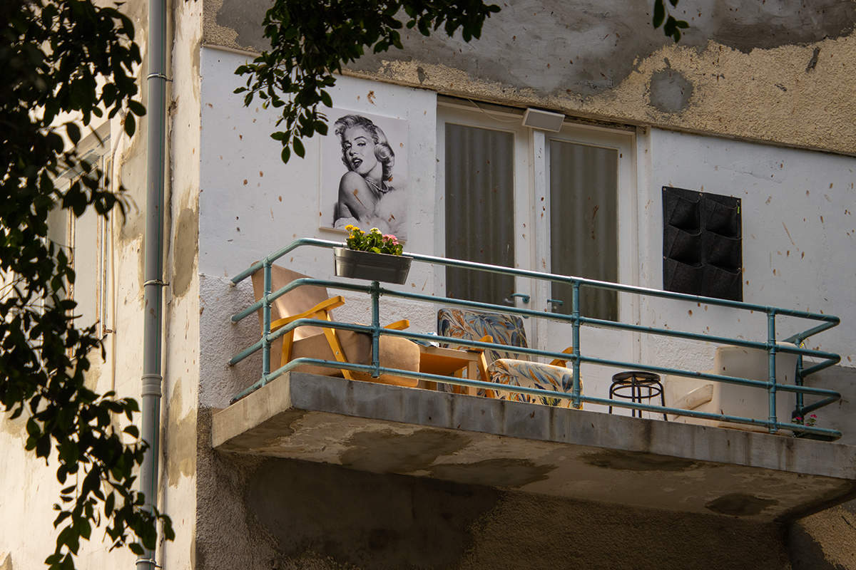 Балконы старого Тель-Авива