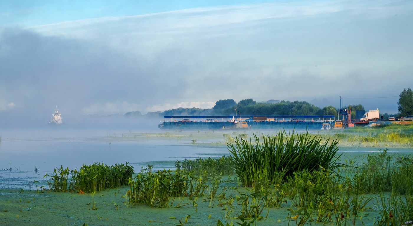 Переправа на Оке.