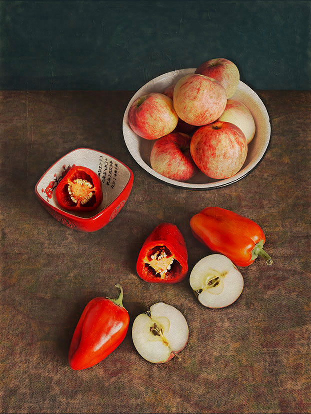 яблоки и перцы