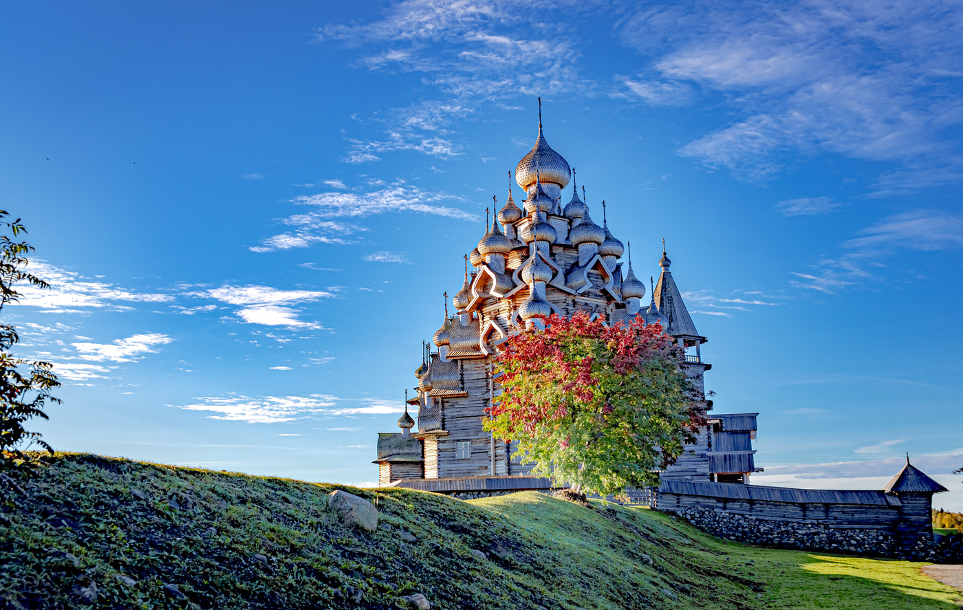 Осень в Кижах