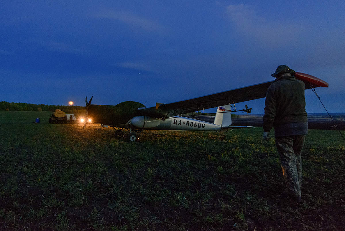 Ночная стоянка...