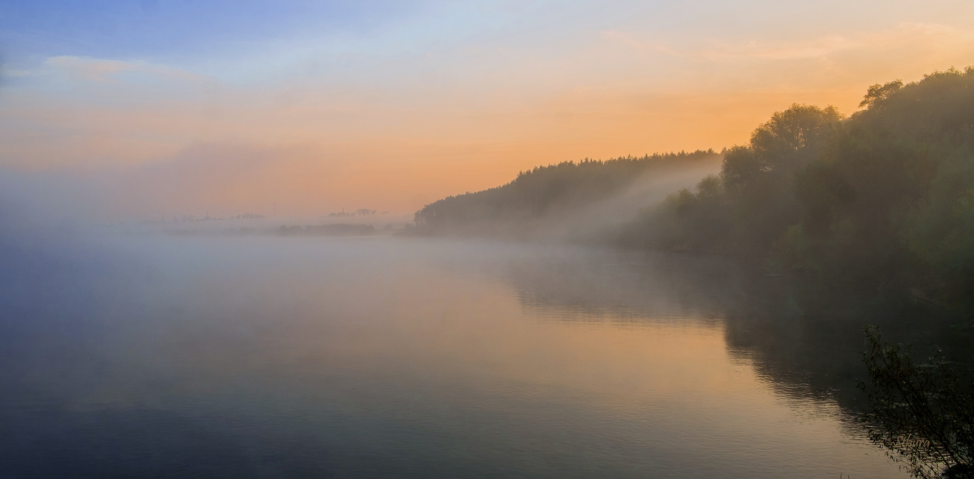 Туман на Оке.