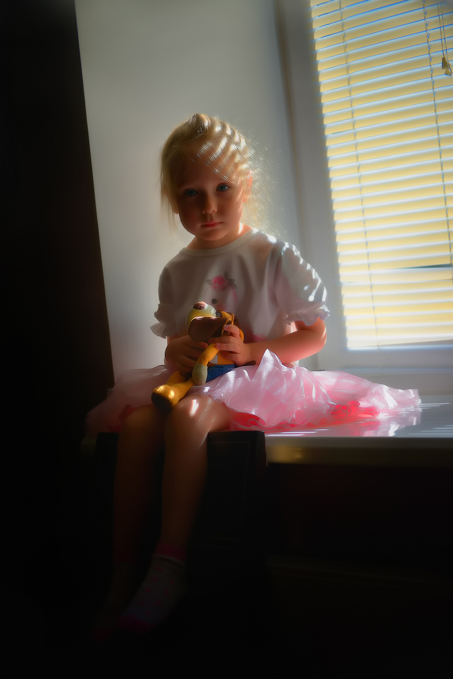 Девочка с собачкой.