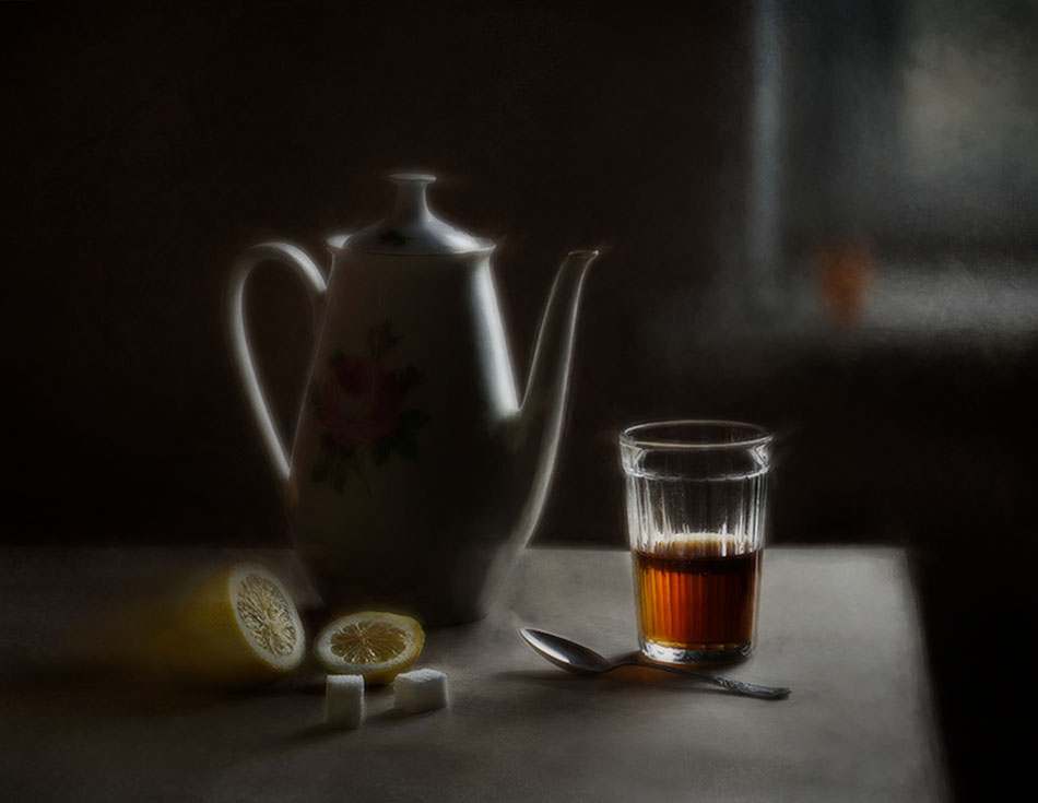 tea with lemon