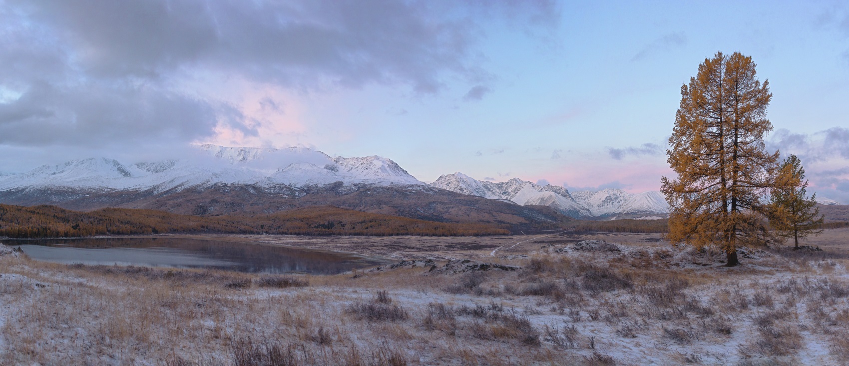Утро в урочище Ештыкёль
