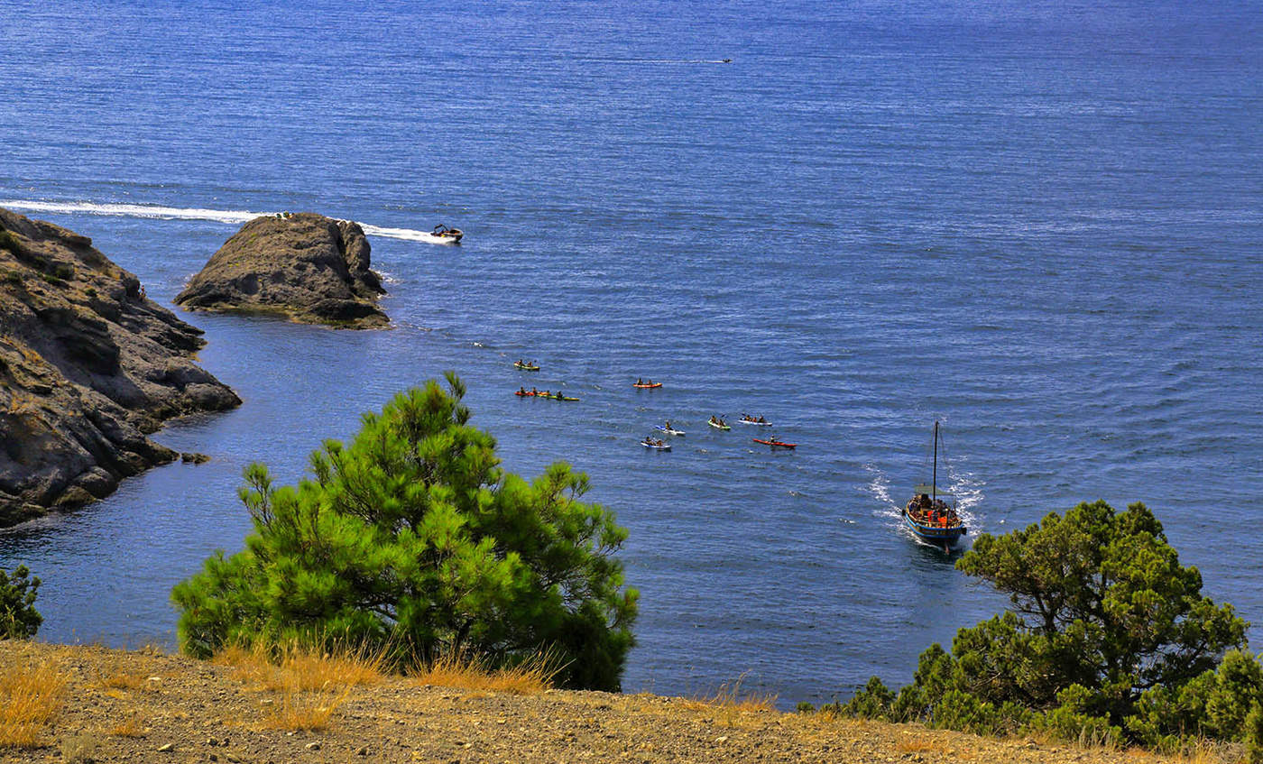 В Голубой бухте