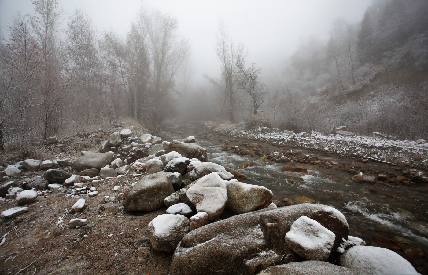 Еще вчера было тепло...