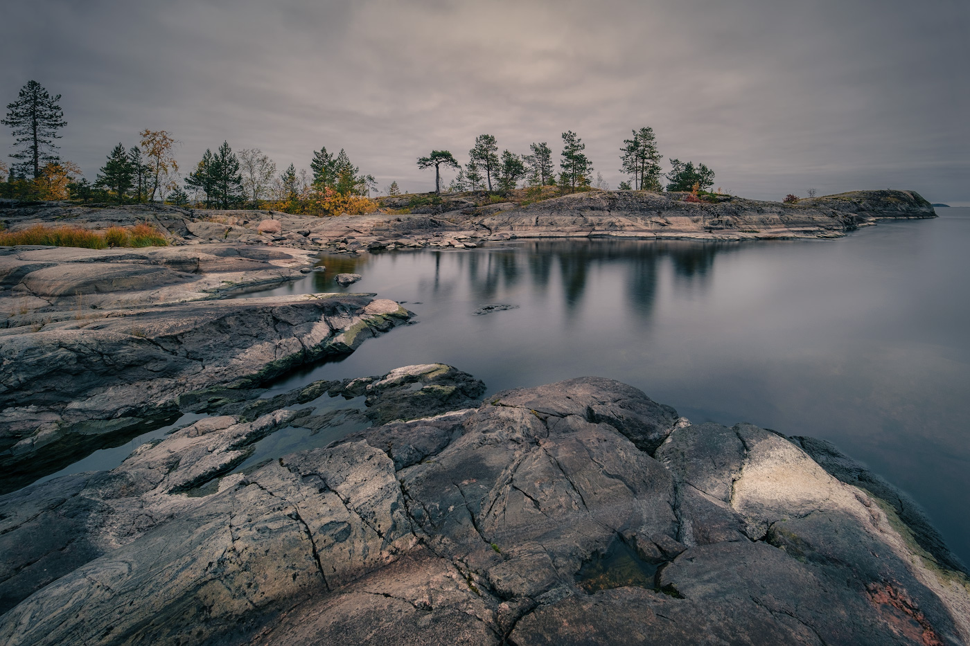 Ладога в сумрачном настроении