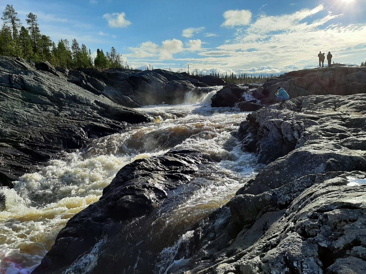 Водопад Черная дыра