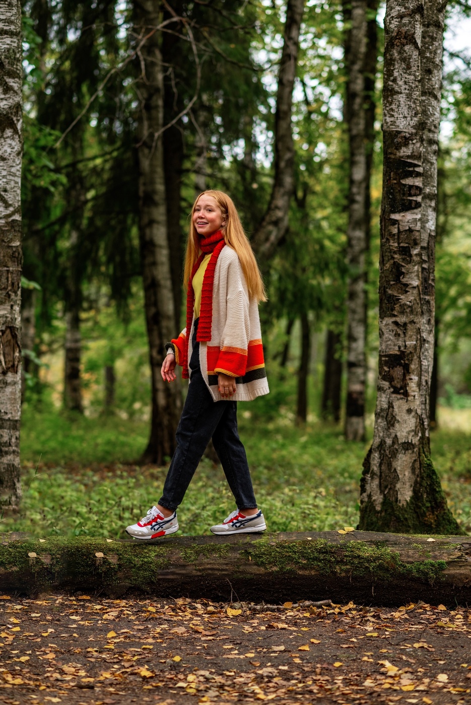 Походка по бревну