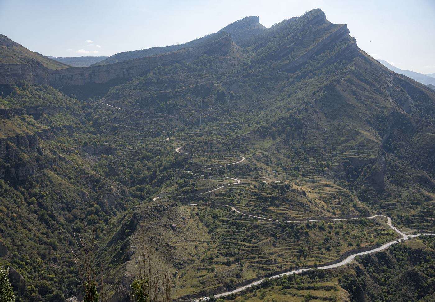 Горный серпантин