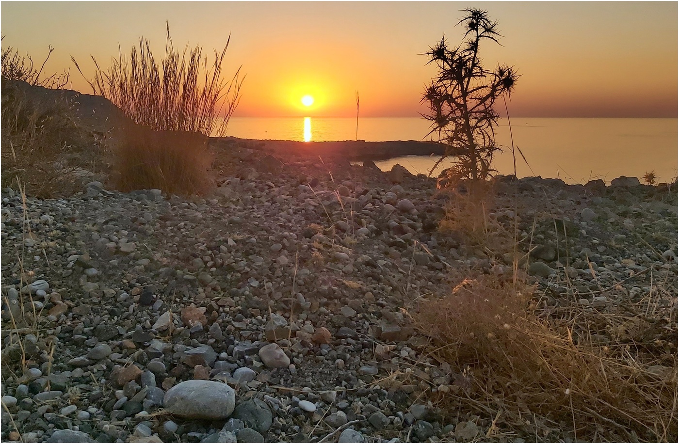 Знойное лето на Родосе.