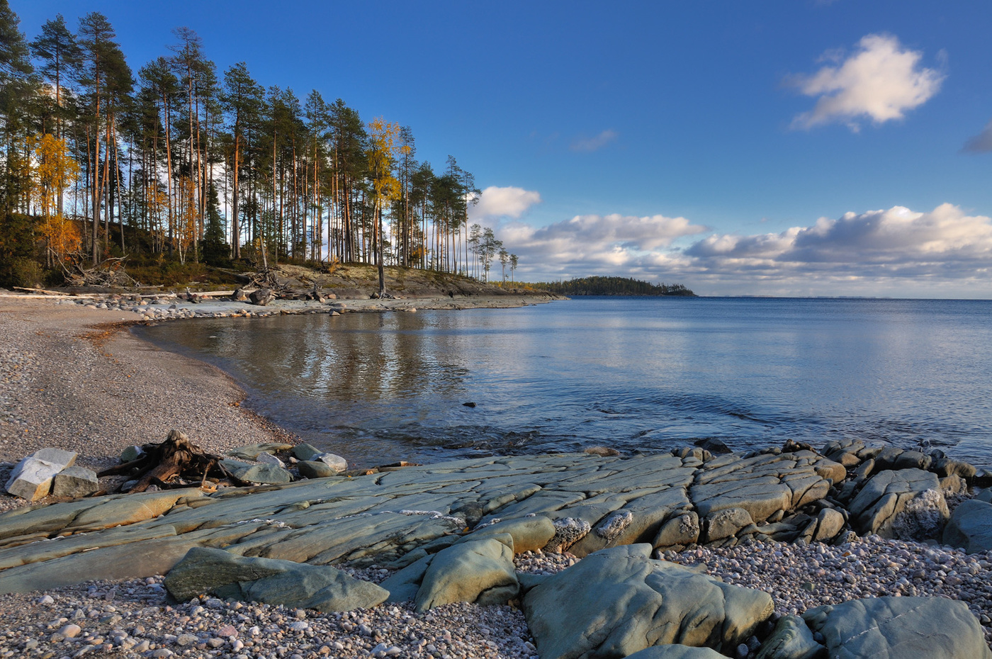 Тихая бухта.