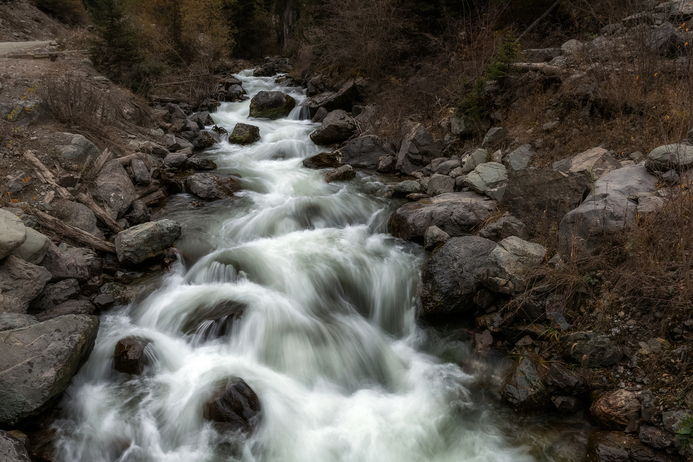 Горная река.