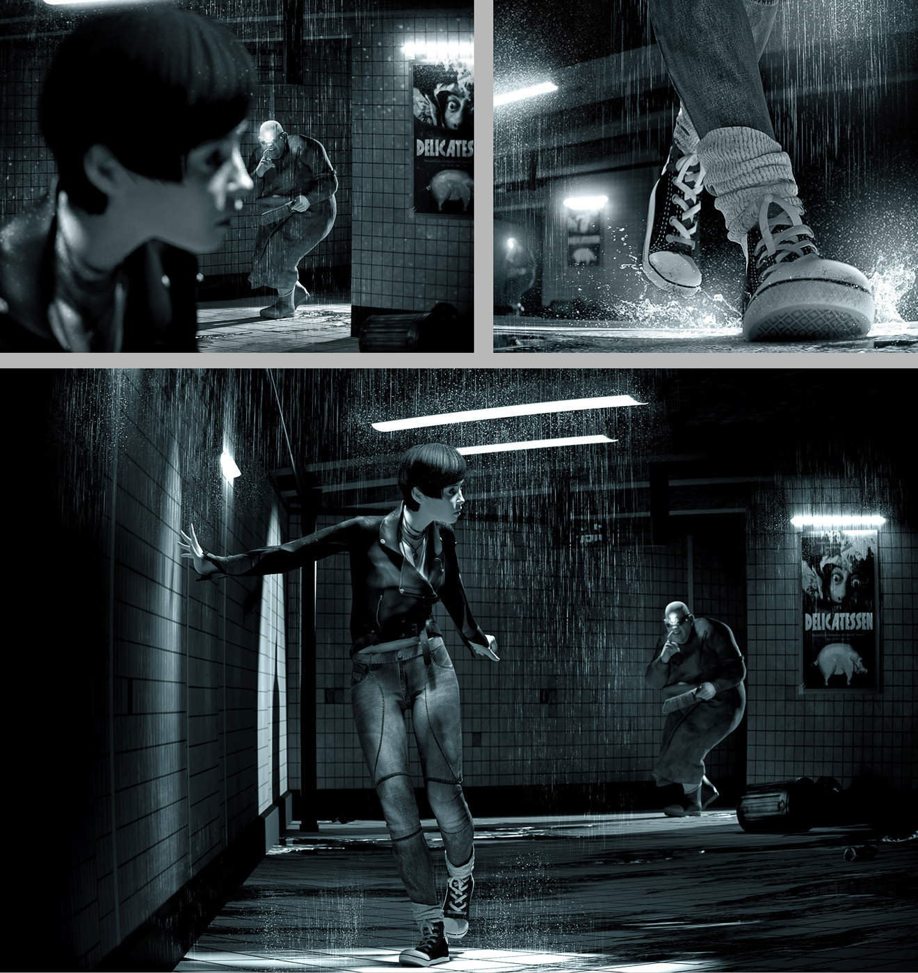 Из серии: Город / раскадровка