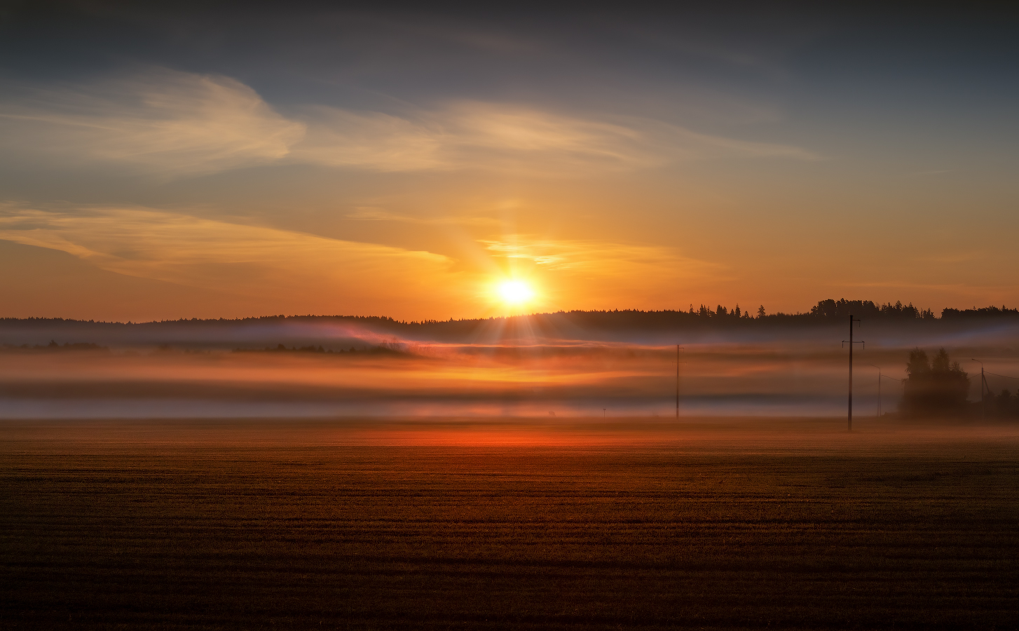 Линии тумана