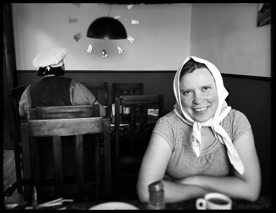 в придорожном трактире