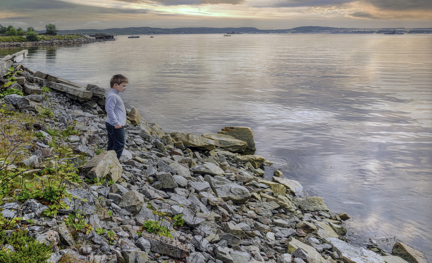 Кольский залив.