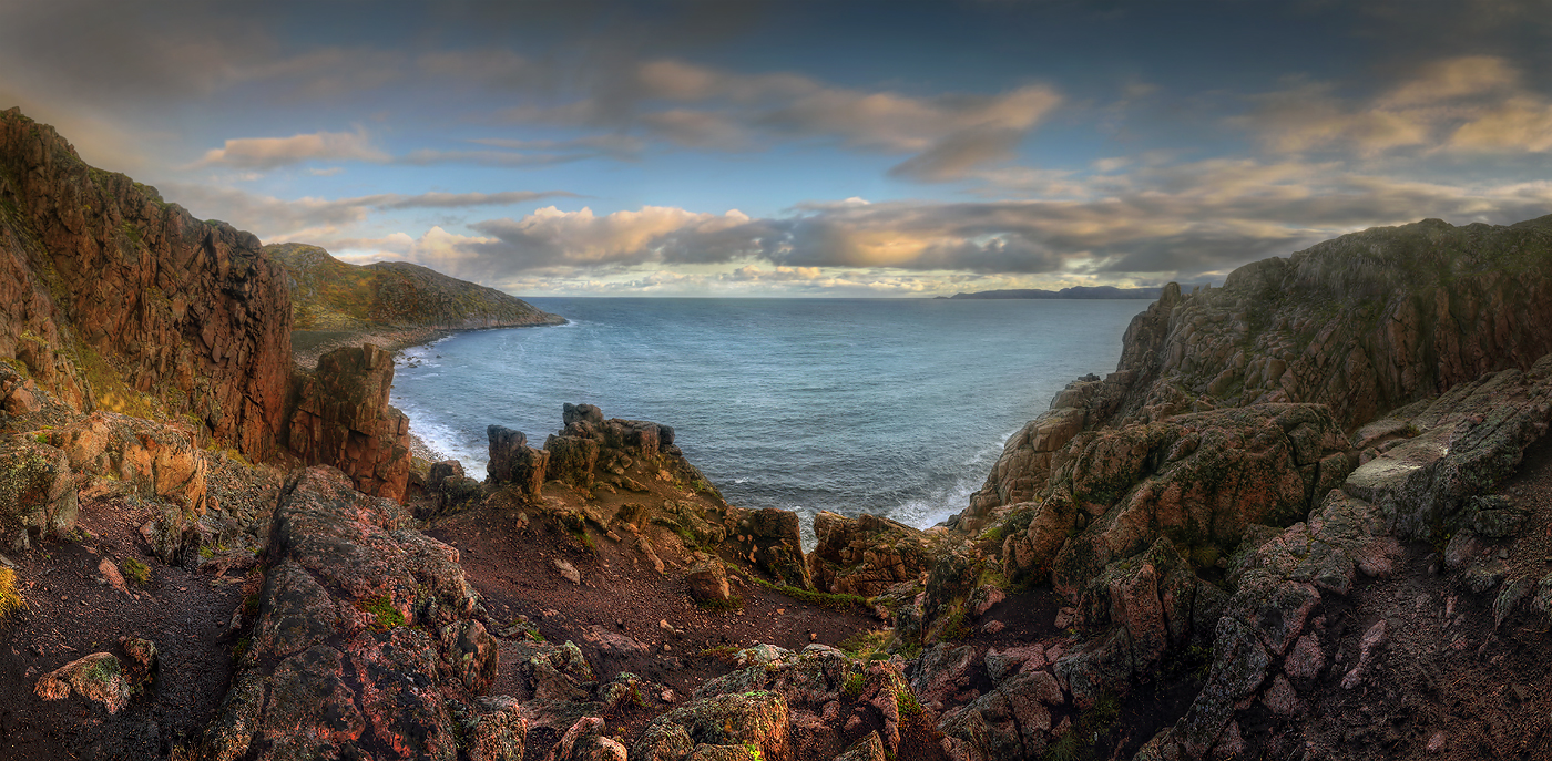 На берегу Баренцева моря