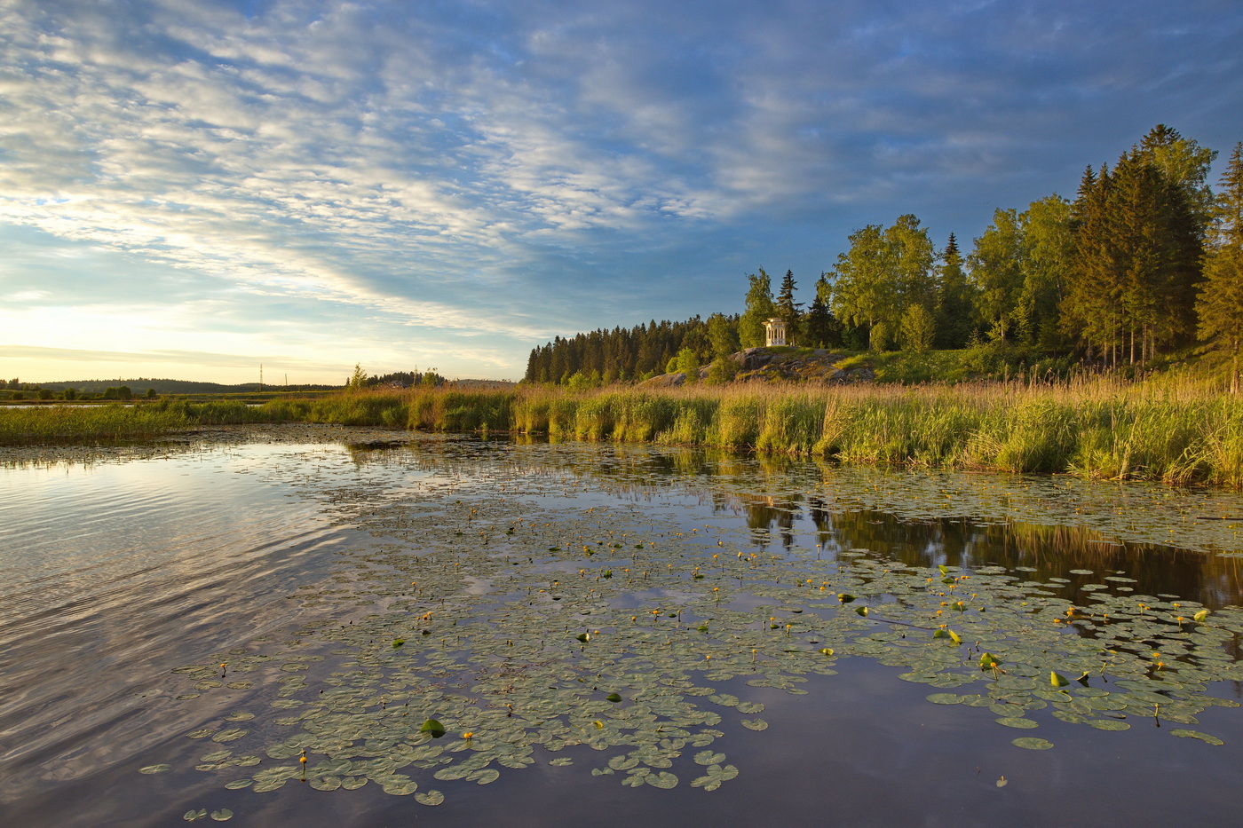 Летний вечер в Карелии