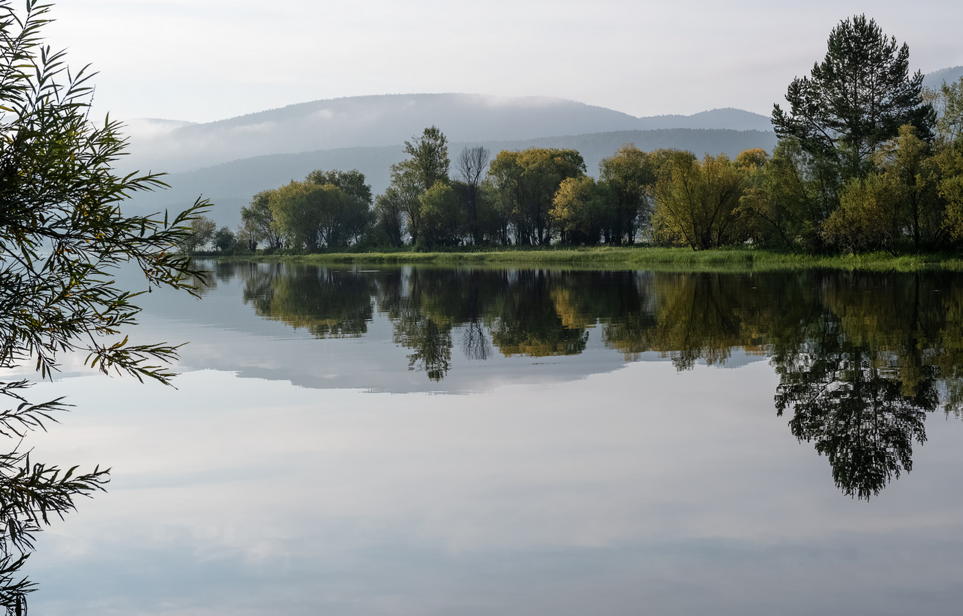 Тишина на Енисее.