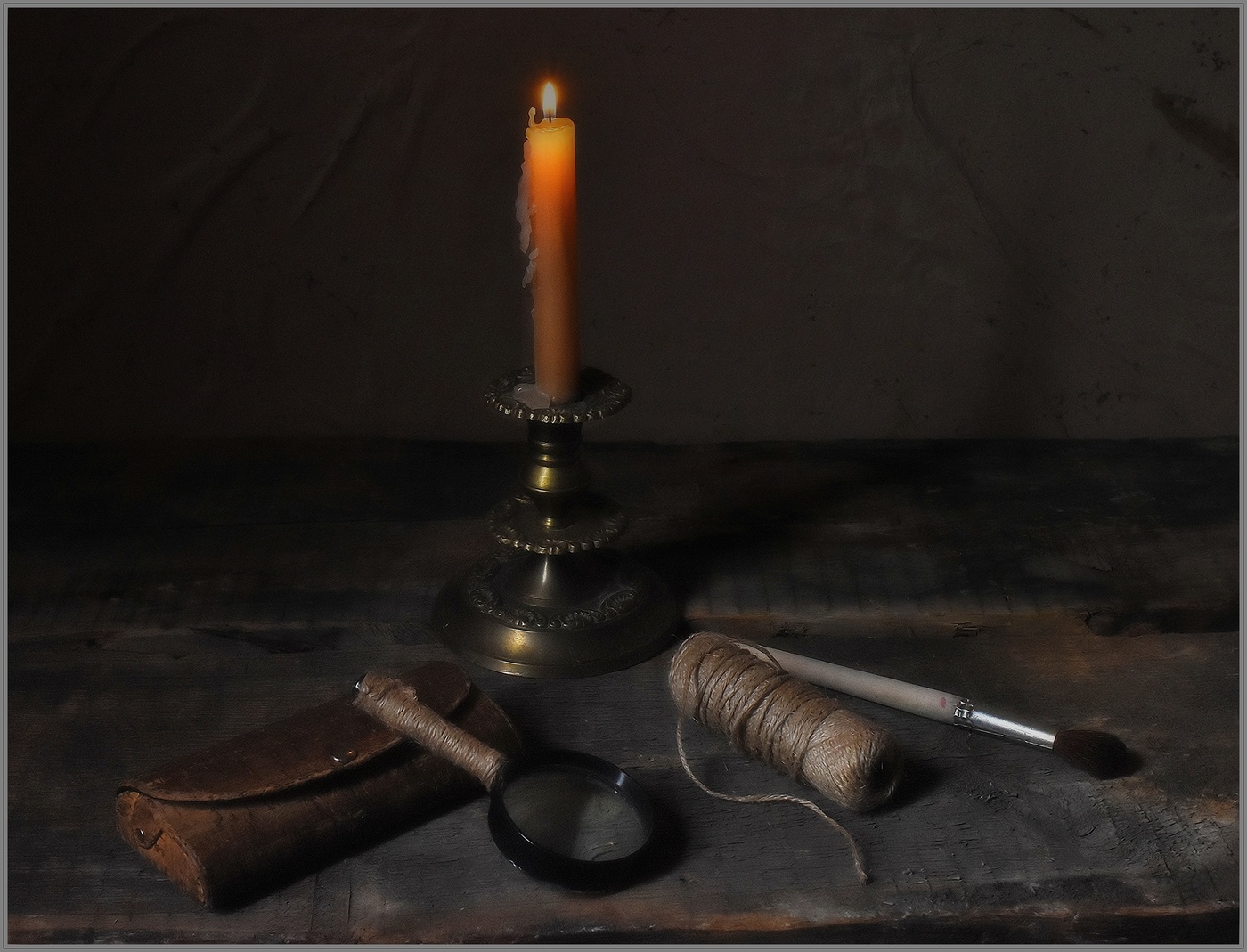 .... Свет свечи ...