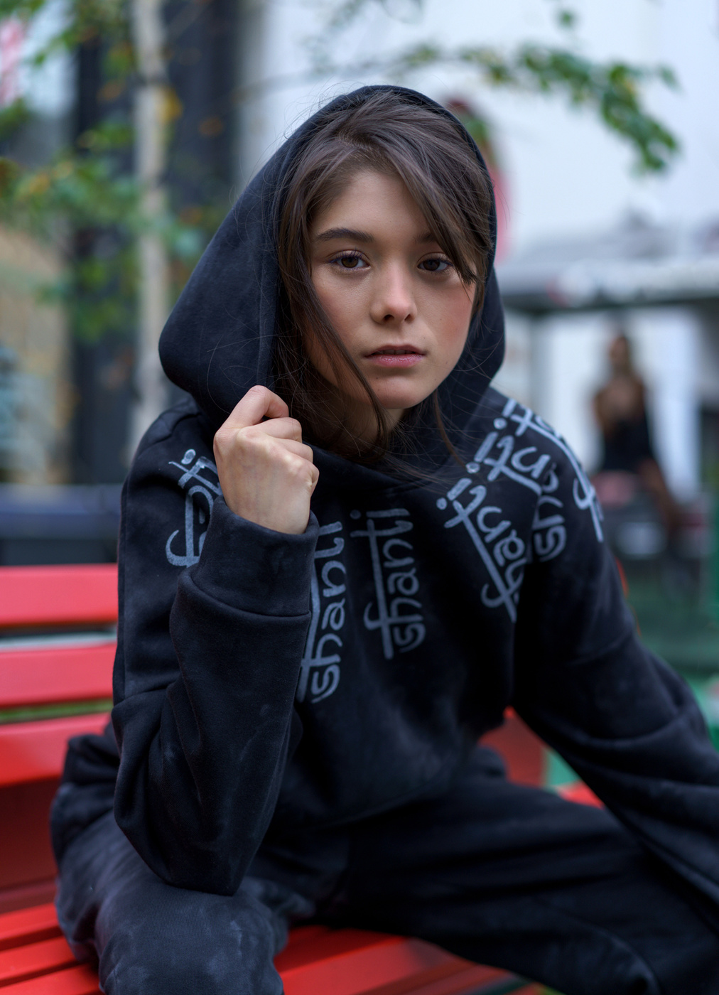 Девушка и осень